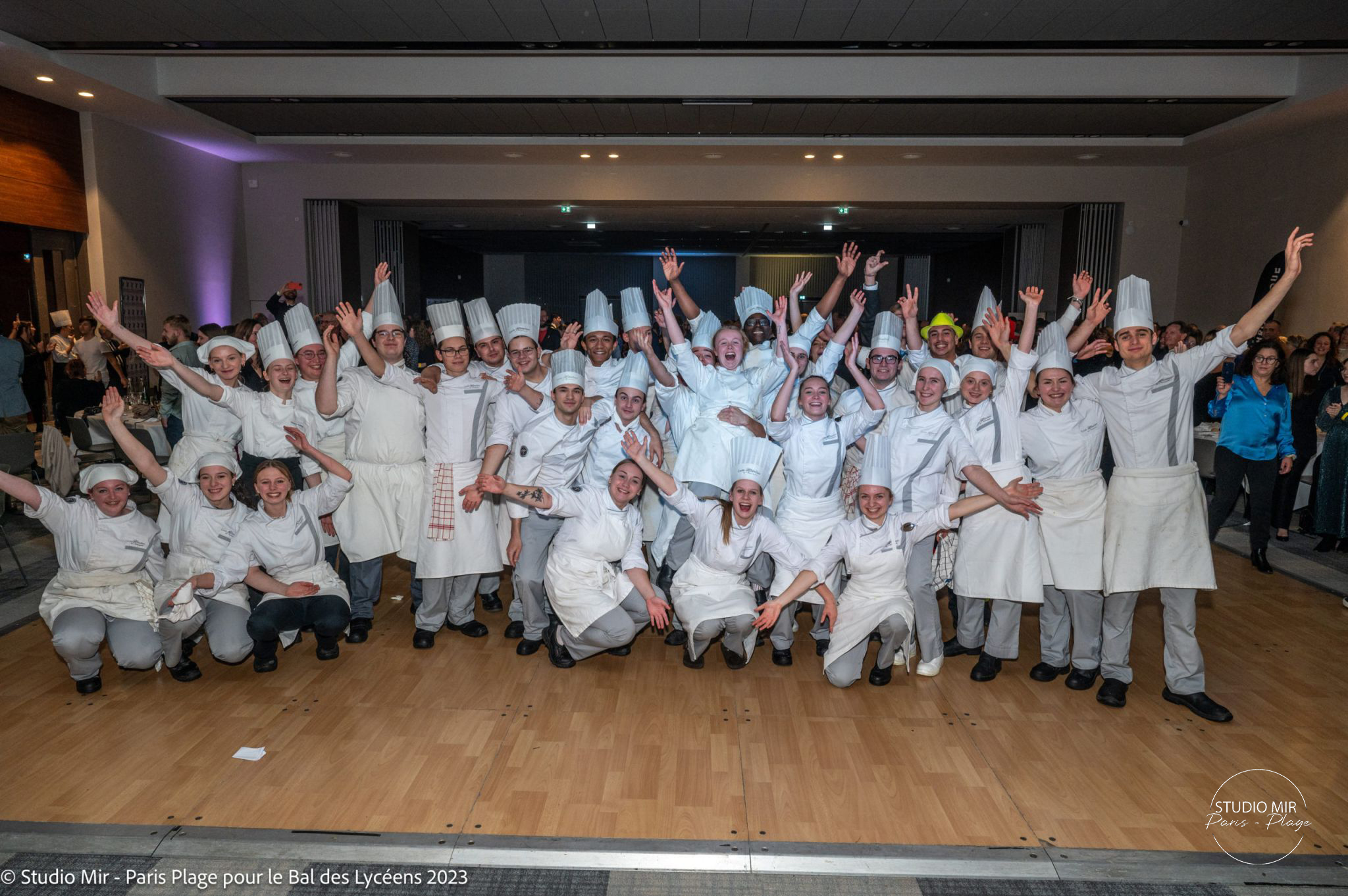 Reportage photos pour le bal du Lycée Hôtelier du Touquet